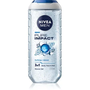 Nivea Men Pure Impact gel de douche pour homme 250 ml