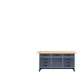 Küpper Établi B1700xP600xH840mm 9 Tiroirs pas cher