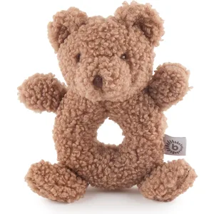 Bieco Peluche Ours Mika Doudou Ourson Avec Hochet Ourson Mika pas cher