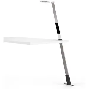 Comparateur de prix : Luctra FLEX 923123 Lampadaire à LED blanc chaud, blanc froid aluminium