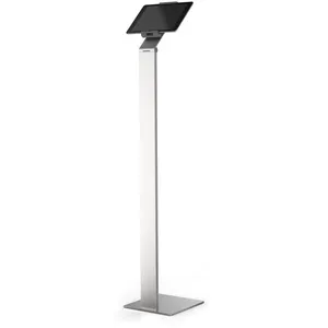 Durable 893223 Support tablette sur pied Argenté Compatible tablettes 7-13 pas cher