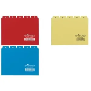 Comparateur de prix : Durable 366006 jeu de 25 intercalaires avec onglets imprimés a z forma...