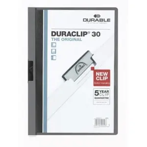 Comparateur de prix : DURABLE Chemise à clip DURACLIP ORIGINAL 30, format A4 ()
