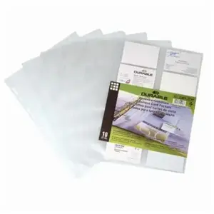 Durable 10 Pochette Classeur A4 Supplémentaire Pour Cartes De Visite Visifix pas cher