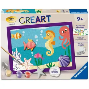 Creart Kids peinture au numéros : Océan Ravensburger-12023234