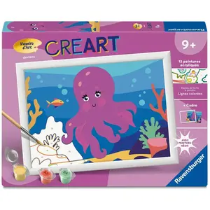 Creart Kids peinture au numéros : Octopus Ravensburger-12023225 pas cher