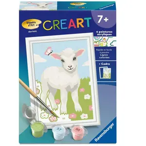 Creart Kids peinture au numéros : Mouton Ravensburger-12023215