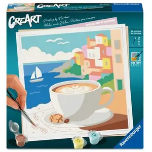 Creart peinture au numéros : Cappuccino Ravensburger-12023200 pas cher