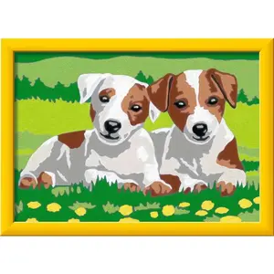 Set de peinture CreArt Kids 13x18cm - Jack Russell Ravensburger-120230...