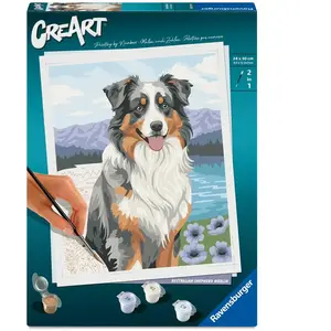 Creart peinture au numéros : Berger Australien Ravensburger-12023114
