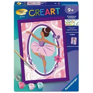 Creart Kids peinture au numéros : Ballet Ravensburger-12023335 pas cher