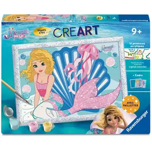 Creart Kids peinture au numéros : Sirènes suprêmes Ravensburger-120233... pas cher
