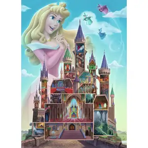 Ravensburger Puzzle 1000 pièces : Aurore (Collection Château des Princesses Disney) pas cher