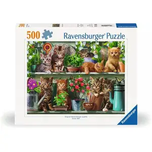 Des Chats sur l'Etagère 500 Pièces  Ravensburger pas cher