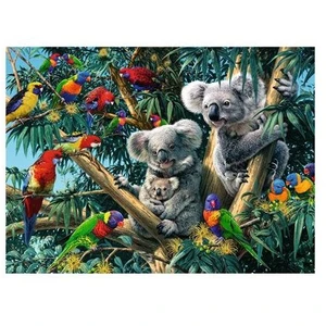 Puzzle 500 pièces Ravensburger Koalas dans l'arbre pas cher