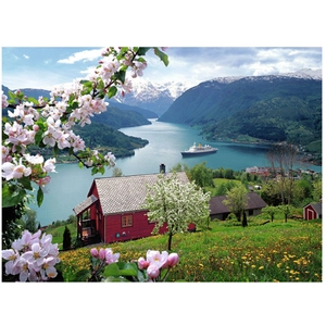 Idylle Scandinave 500 Pièces Ravensburger pas cher