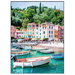 Nathan Ravensburger Puzzle 500 pièces : Printemps à Portofino, Loïc Lagarde pas cher