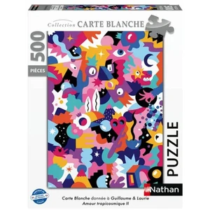 Collection Carte Blanche - Amour Tropicosmique II 500 Pièces Nathan pas cher