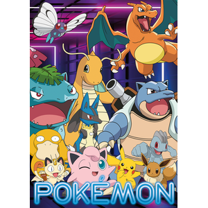 Nathan Ravensburger Puzzle 1500 pièces - Pokémon néon pas cher