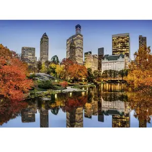 Nathan Ravensburger Puzzle 1500 pièces - New York en automne pas cher