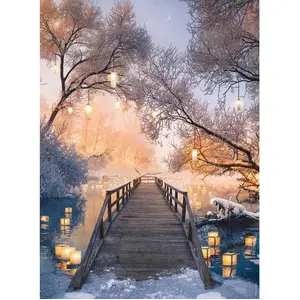 Puzzle Nathan Chemin des lanternes Diego Hernandez 500 pièces TU pas cher