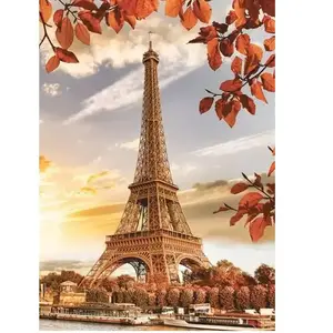 Comparateur de prix : Puzzle - NATHAN - Tour Eiffel en automne - 1000 pièces - 70 x 50 cm - Mixte