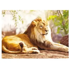 Nathan Ravensburger Puzzle 1500 pièces : Le roi de la savane pas cher