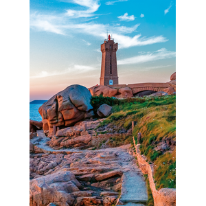 Nathan Ravensburger Puzzle 1000 pièces : Le sentier des douaniers, Bretagne, Des racines et des ailes pas cher