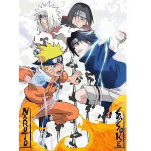 Nathan Ravensburger Puzzle 1000 pièces : Naruto vs Sasuke pas cher