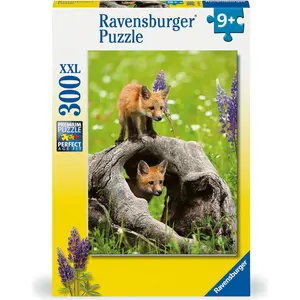 Comparateur de prix : Ravensburger 12000871 Puzzle pour Enfants à partir de 9 Ans Motif Renards coquins 300 pièces Taille XXL