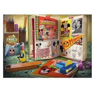 Puzzle 1000 pièces - Anniversaire de Mickey 1960 - Ravensburger pas cher