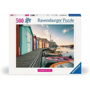 Maisons Flottantes à Smögen, Suède 500 Pièces Ravensburger pas cher