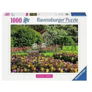 Ravensburger Nathan - 1000p puzzle Le jardin de Keukenhof aux Pays-Bas pas cher