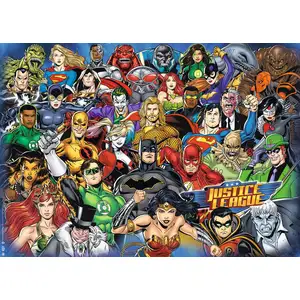 Challenge - DC Comics - Justice League 1000 Pièces Ravensburger pas cher