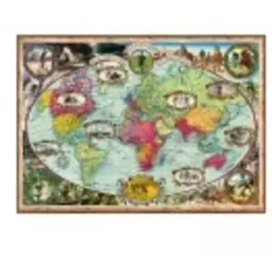 Bicycle Around the World 1000 Pièces Ravensburger pas cher