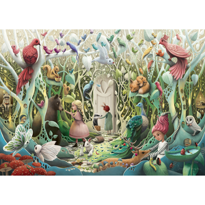 Ravensburger Puzzle 1000 pièces - Le jardin secret / Demelsa Haughton pas cher