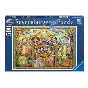 Puzzle 500 pièces Ravensburger Famille Disney pas cher