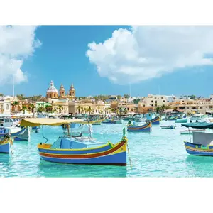 Ravensburger - Puzzle 1000 Mediterranean Malta  - Puzzle  - 4005555000280  pas cher