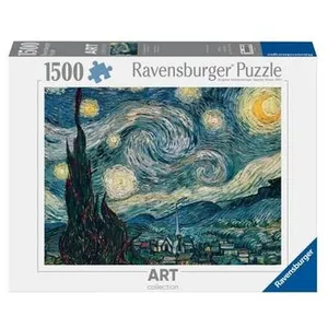 Ravensburger Puzzle 1500 pièces : Art collection Van Gogh - La nuit étoilée