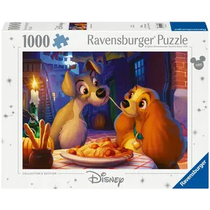 Comparateur de prix : Ravensburger Puzzle 1000 pièces - Collection Disney : La Belle et le Clochard