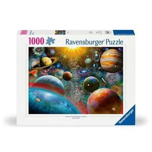 Comparateur de prix : Puzzle 1000 pièces - Ravensburger - Vision planétaire - Voyage et cartes - Intérieur