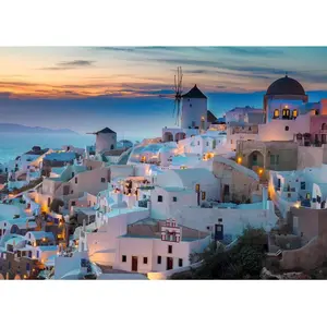 Puzzle 1000 pièces Ravensburger Santorin pas cher