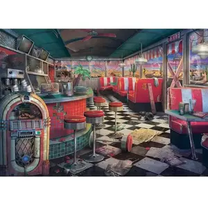 Ravensburger Puzzle 1000 pièces : Dinner délabré
