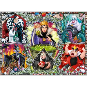 Comparateur de prix : Ravensburger - Puzzle Les Mauvaises Disney pour Adultes et Garçons, 1000 pièces, idée Cadeau pour Elle ou Lui, 70 x 50 cm