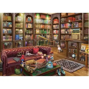 Ravensburger Puzzle 1000 pièces : La salle de lecture pas cher