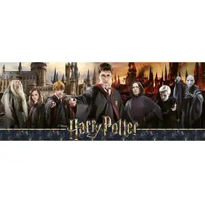 Nathan Ravensburger Puzzle 1000 pièces panoramique : Harry potter : La guerre des sorciers pas cher