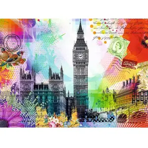 Carte de Londres 500 Pièces Ravensburger pas cher