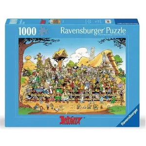 Ravensburger Puzzle 1000 pièces - Astérix et Obélix : Photo de famille pas cher