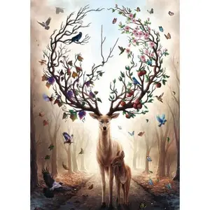Comparateur de prix : Puzzle 1000 pièces Ravensburger Cerf fantastique