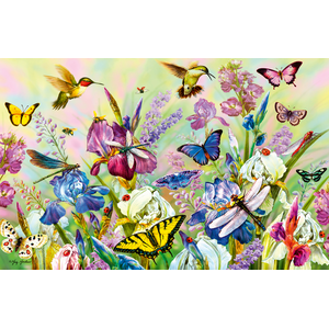 Ravensburger Puzzle Moment 12000767 - Flowery Meadow - 200 pièces pas cher